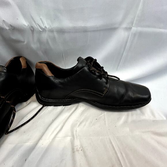 Cole Haan Men Shoes size 10.5 Black Lace up Leather 161C04073C12 - Picture 11 of 15